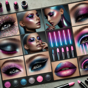 a mood board to recreate or adapt these digital designs IRL