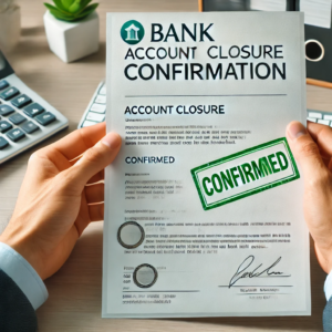 Close bank account fees